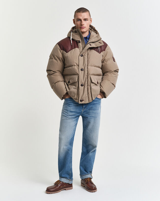 Goose Down Cotton Parka