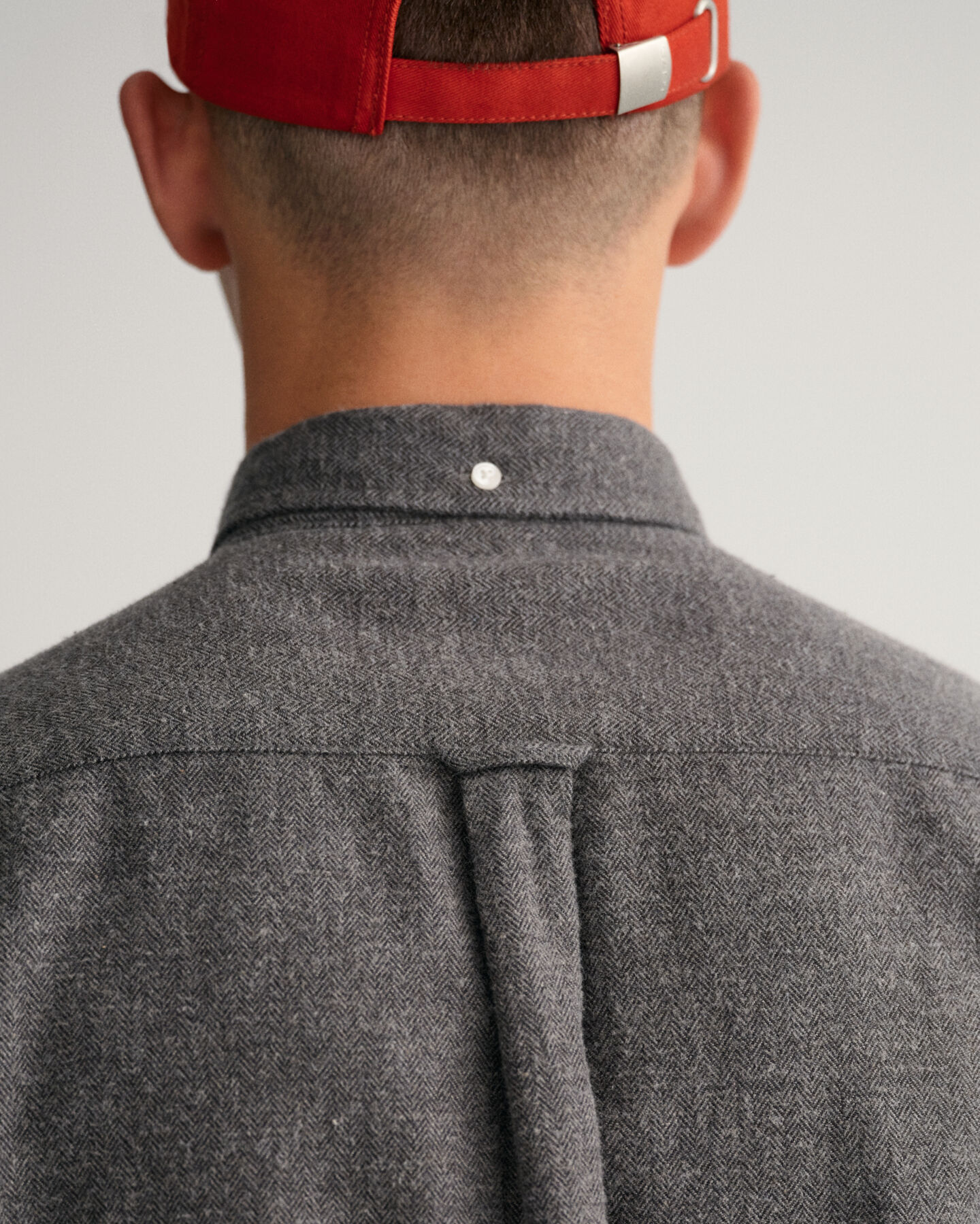 Regular Fit Herringbone Shirt