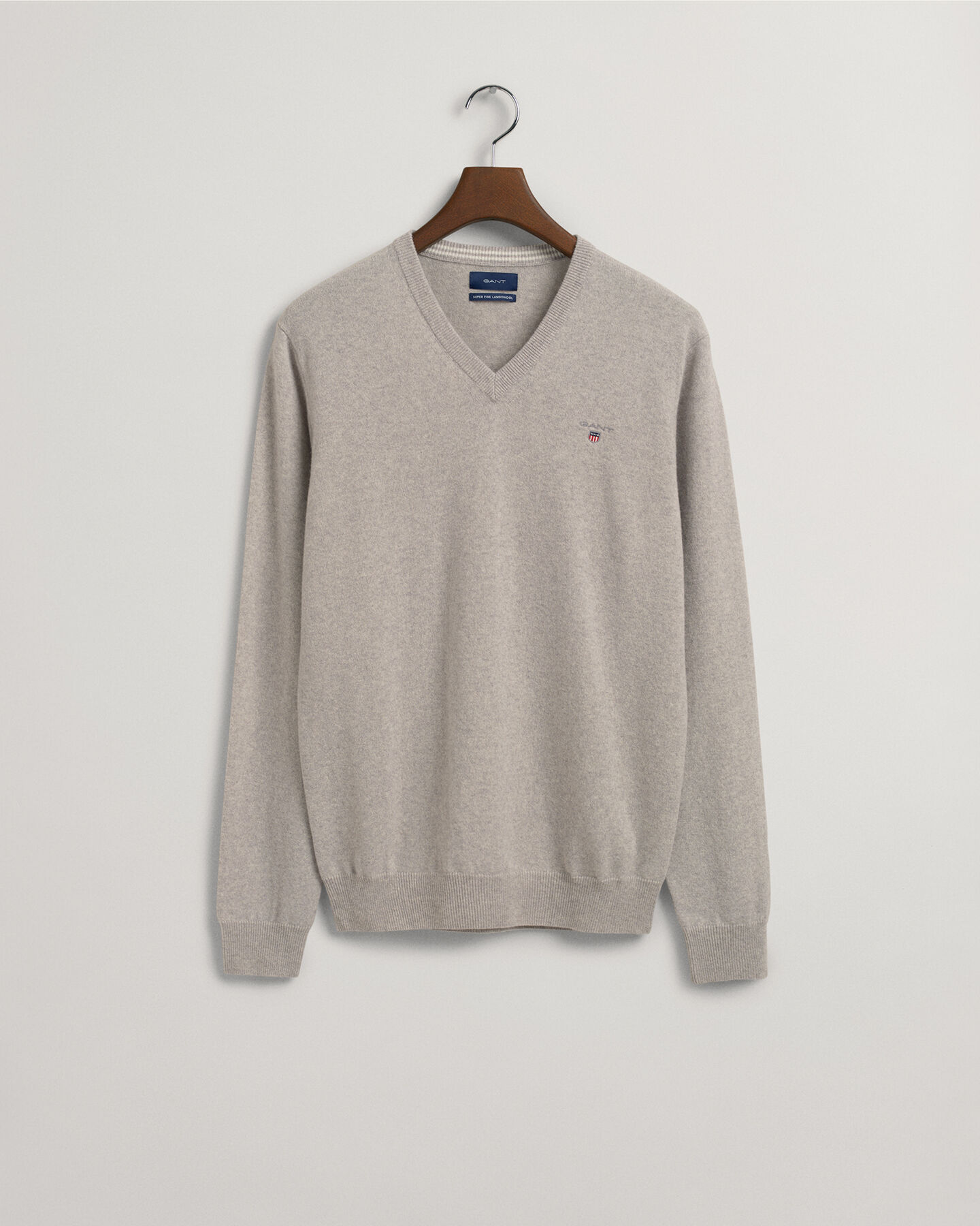 Super Fine Lambswool V-Neck Sweater