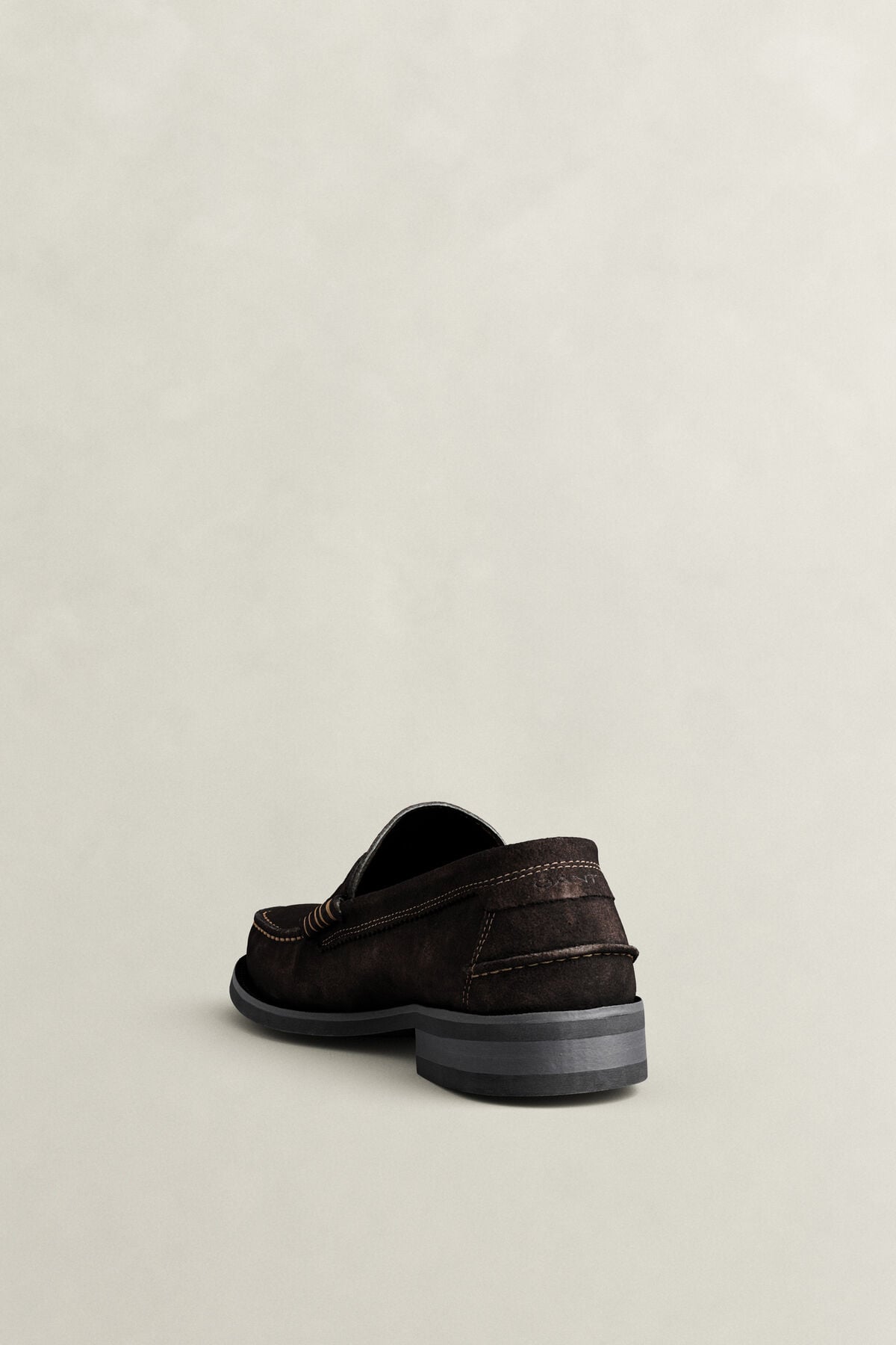 Lenkoxx Suede Loafers — WEATHERED BROWN