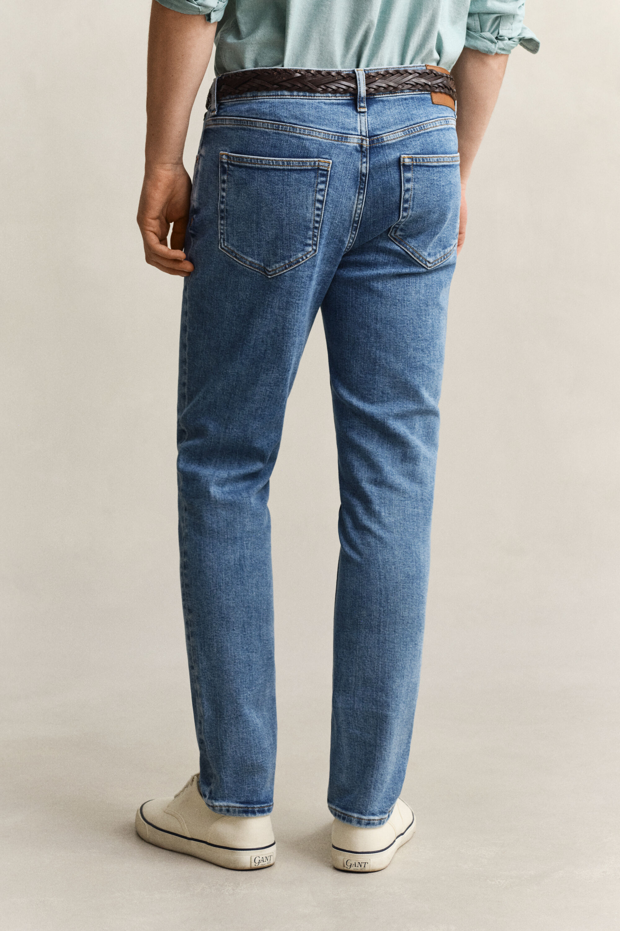 Slim Fit Clean Wash Jeans