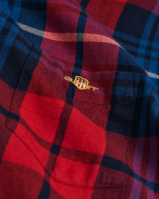 Teen Boys Plaid Flannel Shirt