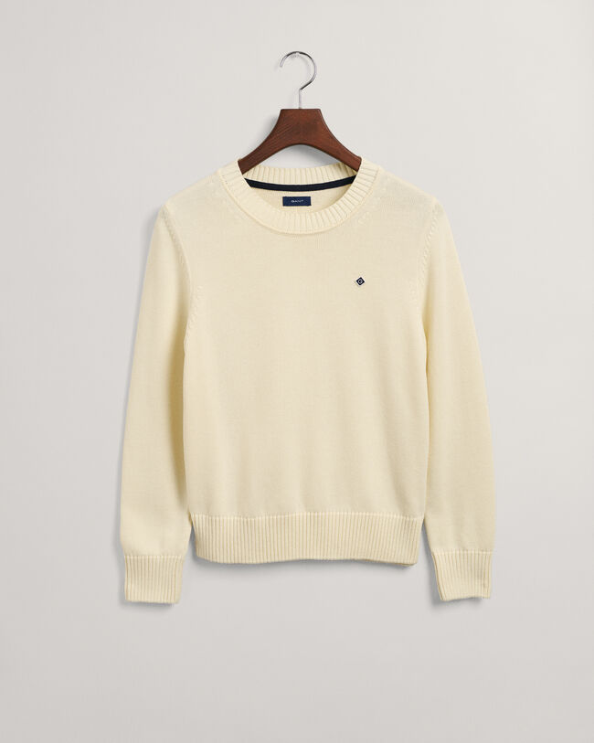 Icon G Cotton Crew Neck Sweater