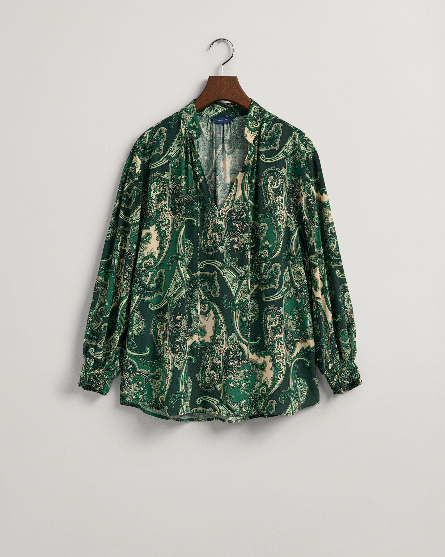 Paisley Popover Blouse