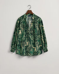 Paisley Popover Blouse