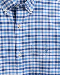 Regular Fit 2-Color Gingham Oxford Shirt