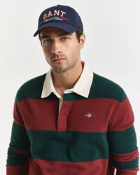 Striped Extra Fine Lambswool Rugger Sweater