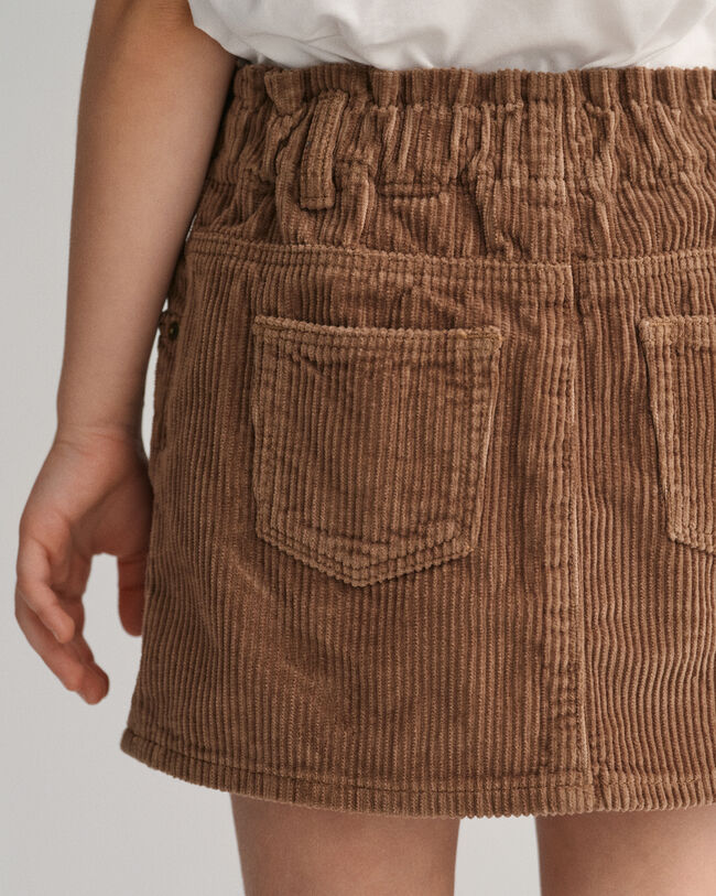 Girls Mini Corduroy Skirt
