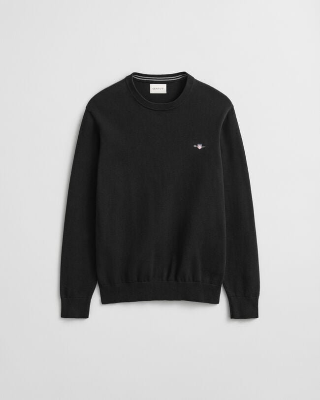 Classic Cotton Crew Neck Sweater