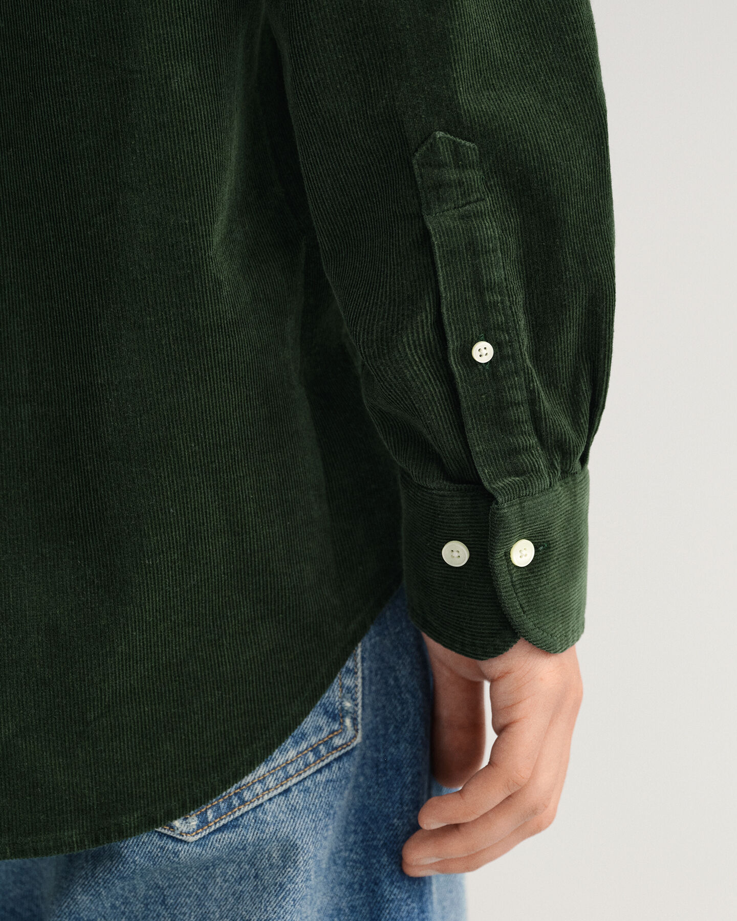 Regular Fit Corduroy Shirt