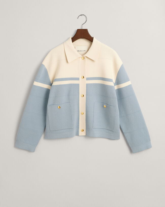 Color Blocked Cardigan