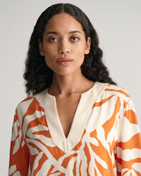 Palm Print Caftan