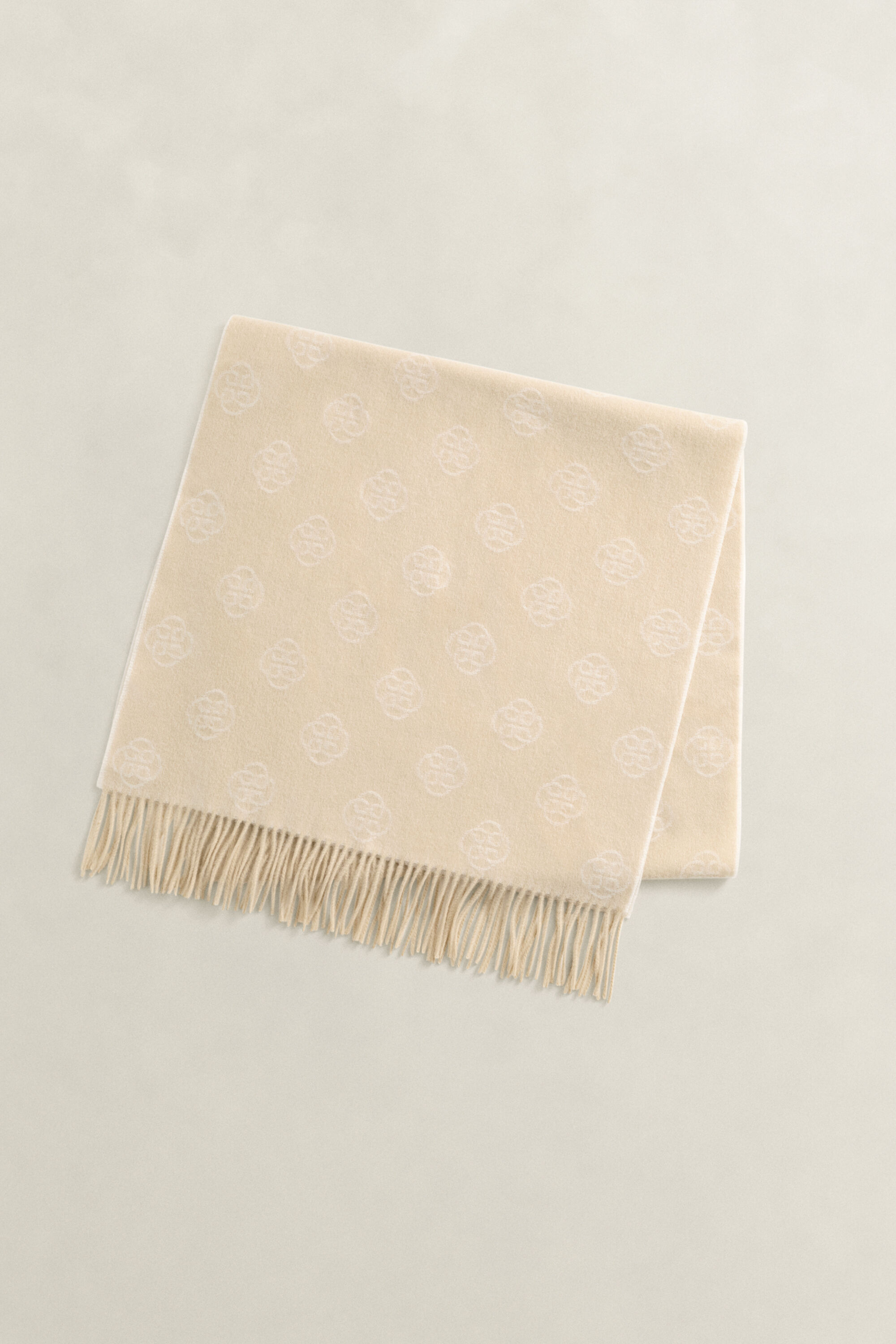 Monogram Wool Scarf