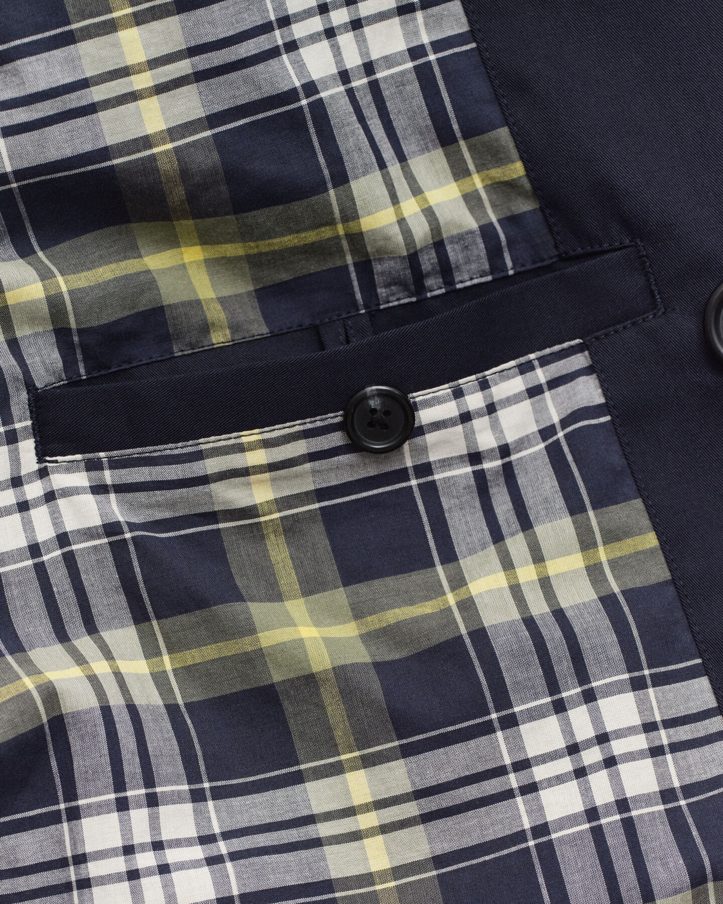 Cotton Blend Trench Coat