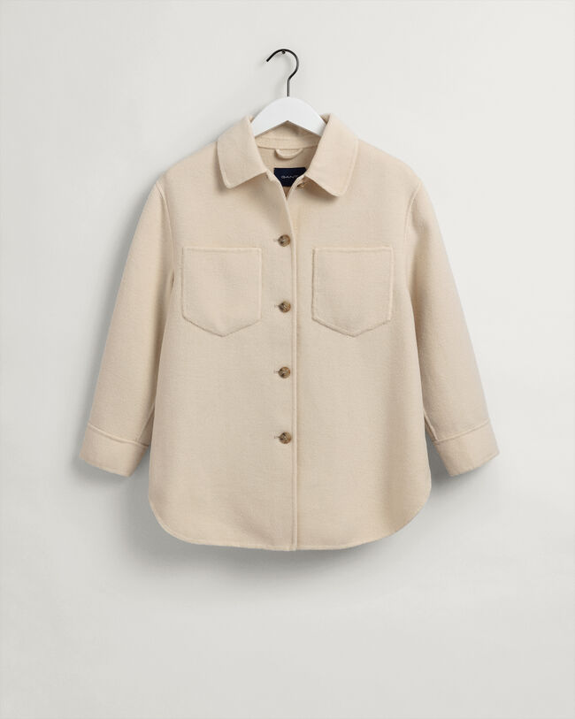 Handstitched Shirt Jacket