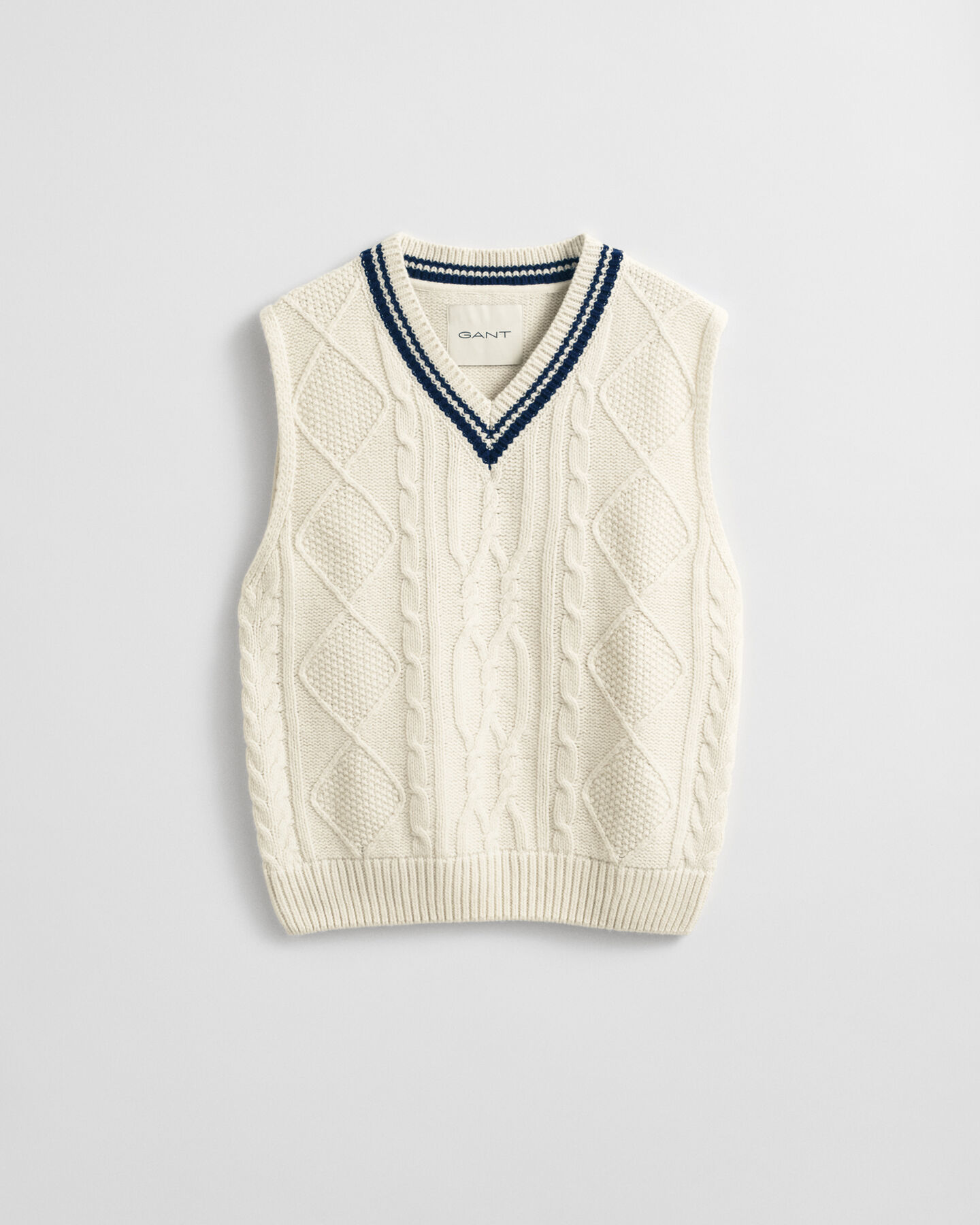 Cable Knit Vest