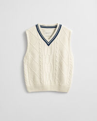 Cable Knit Vest