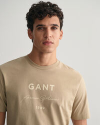 GANT Script Graphic Printed T-Shirt