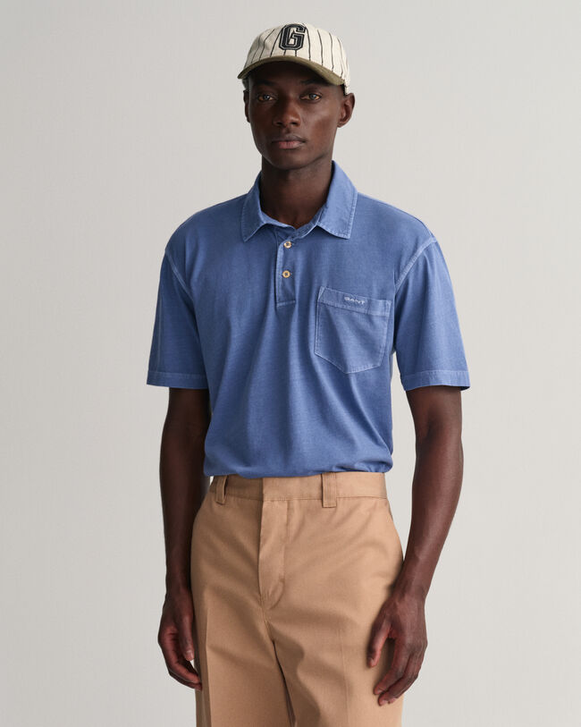Sunfaded Jersey Polo Shirt