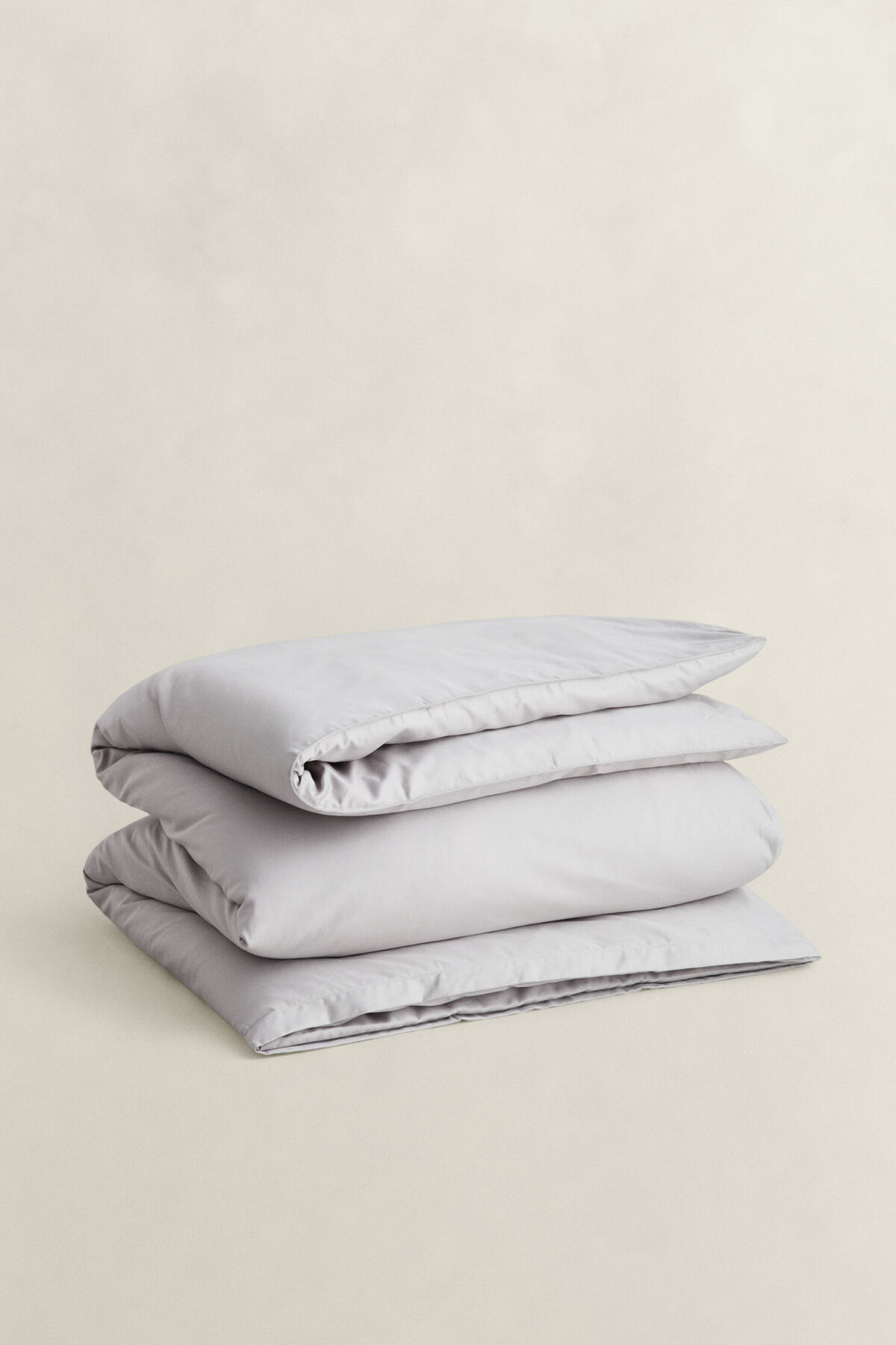 Sateen Double Duvet — MOON GREY