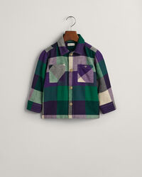 Kids Shield Checked Overshirt