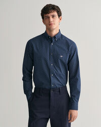 Regular Fit Micro Print Shirt