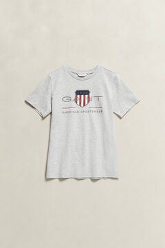 Teens Archive Shield T-Shirt — GREY MELANGE 2
