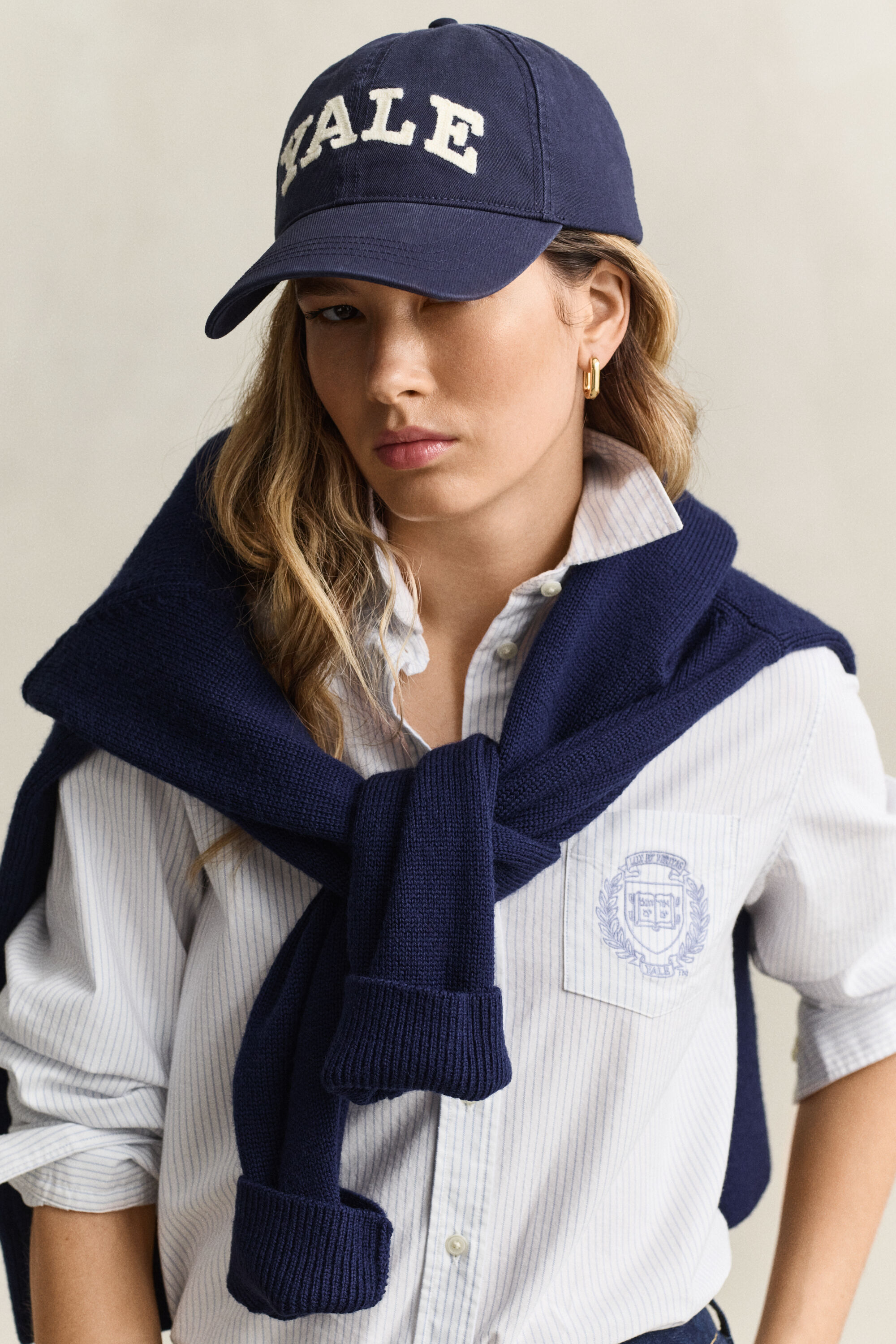 Gant x Yale Striped Oxford Shirt