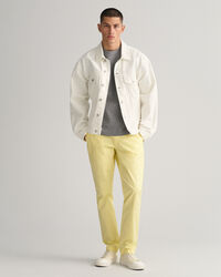 Hallden Slim Fit Sunfaded Chinos