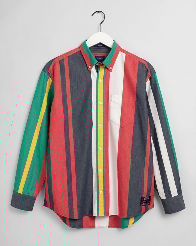 Relaxed Fit Rough Weather Stripe Shirt