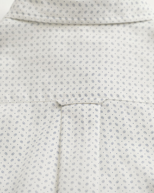 Regular Fit Micro Print Shirt