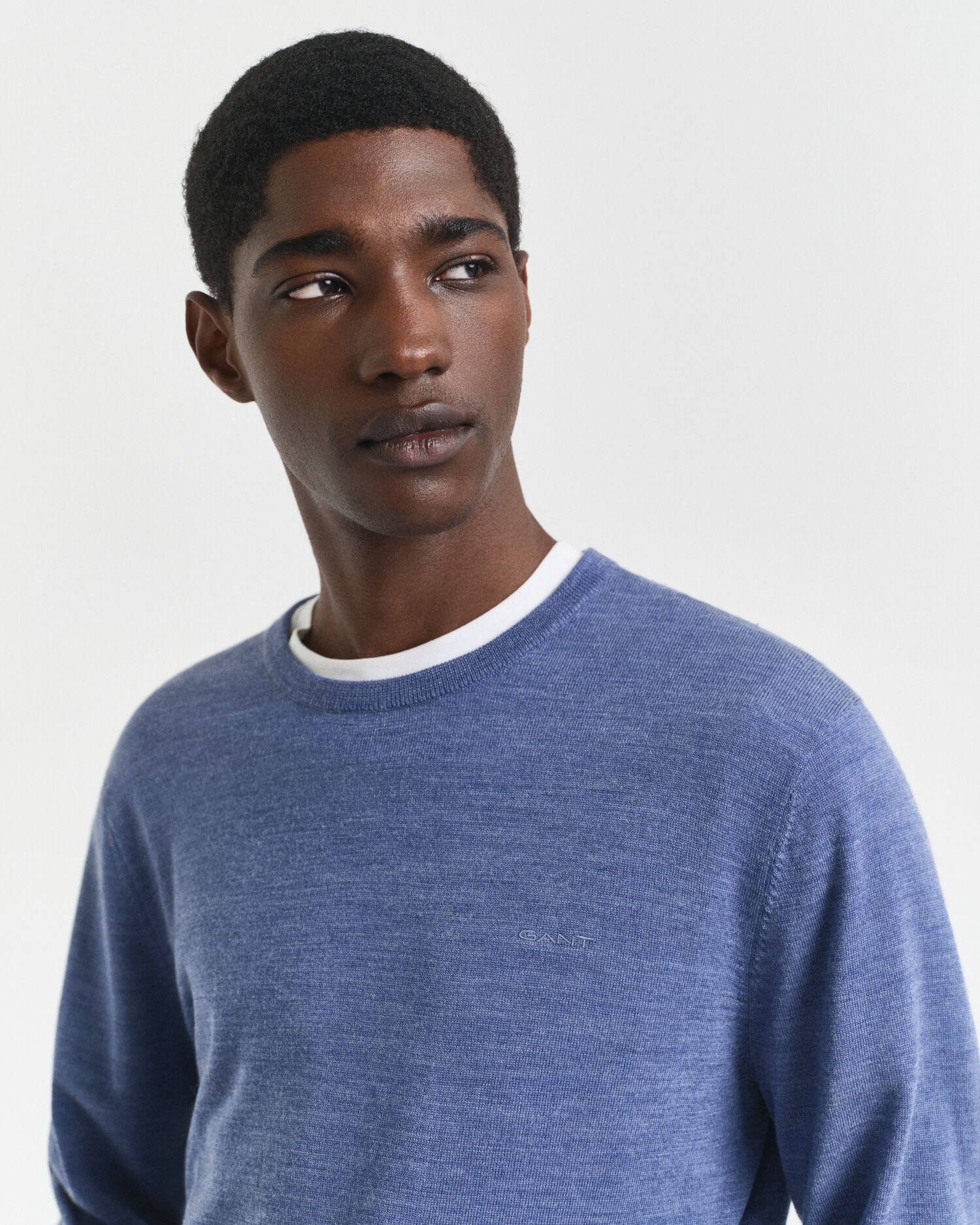 Merino Wool Crew Neck Sweater