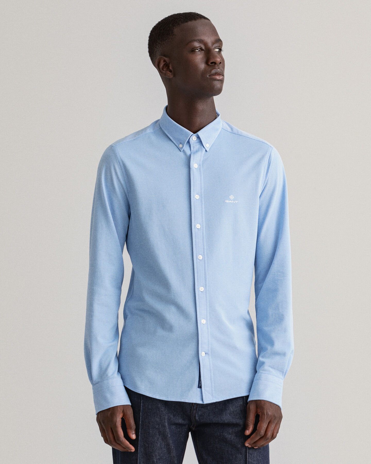 Slim Fit Tech Prep™ Piqué Shirt