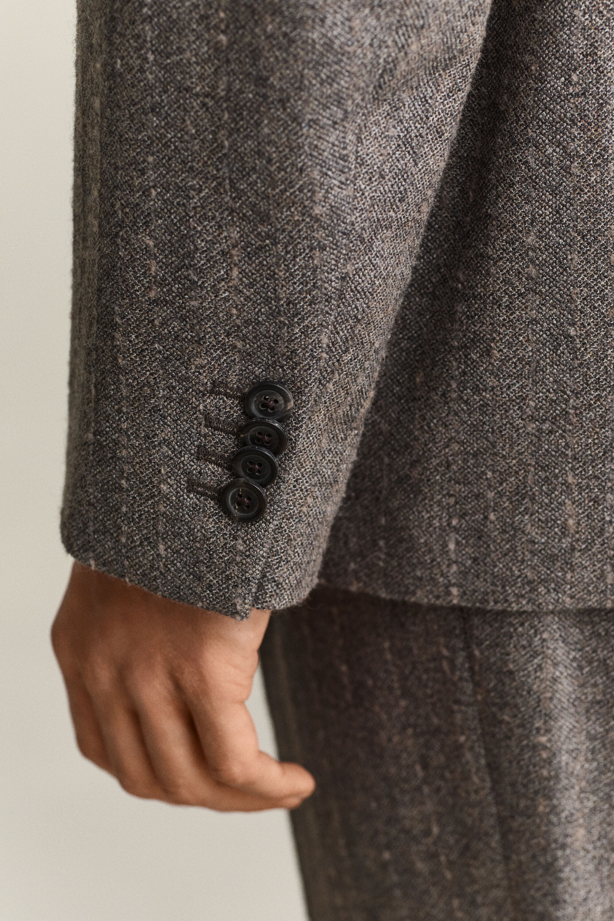 Pinstriped Suit Jacket