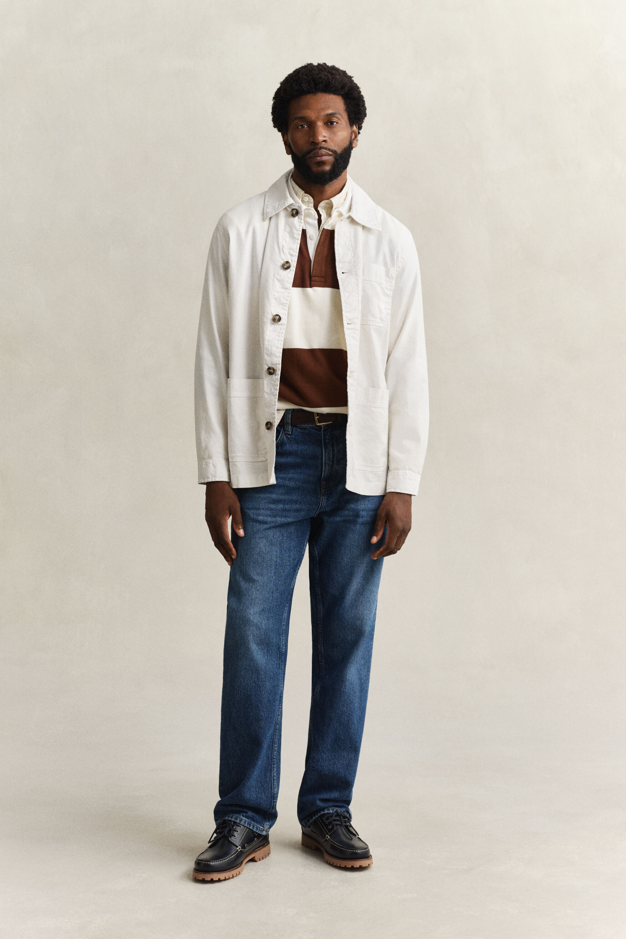 Linen Blend Overshirt