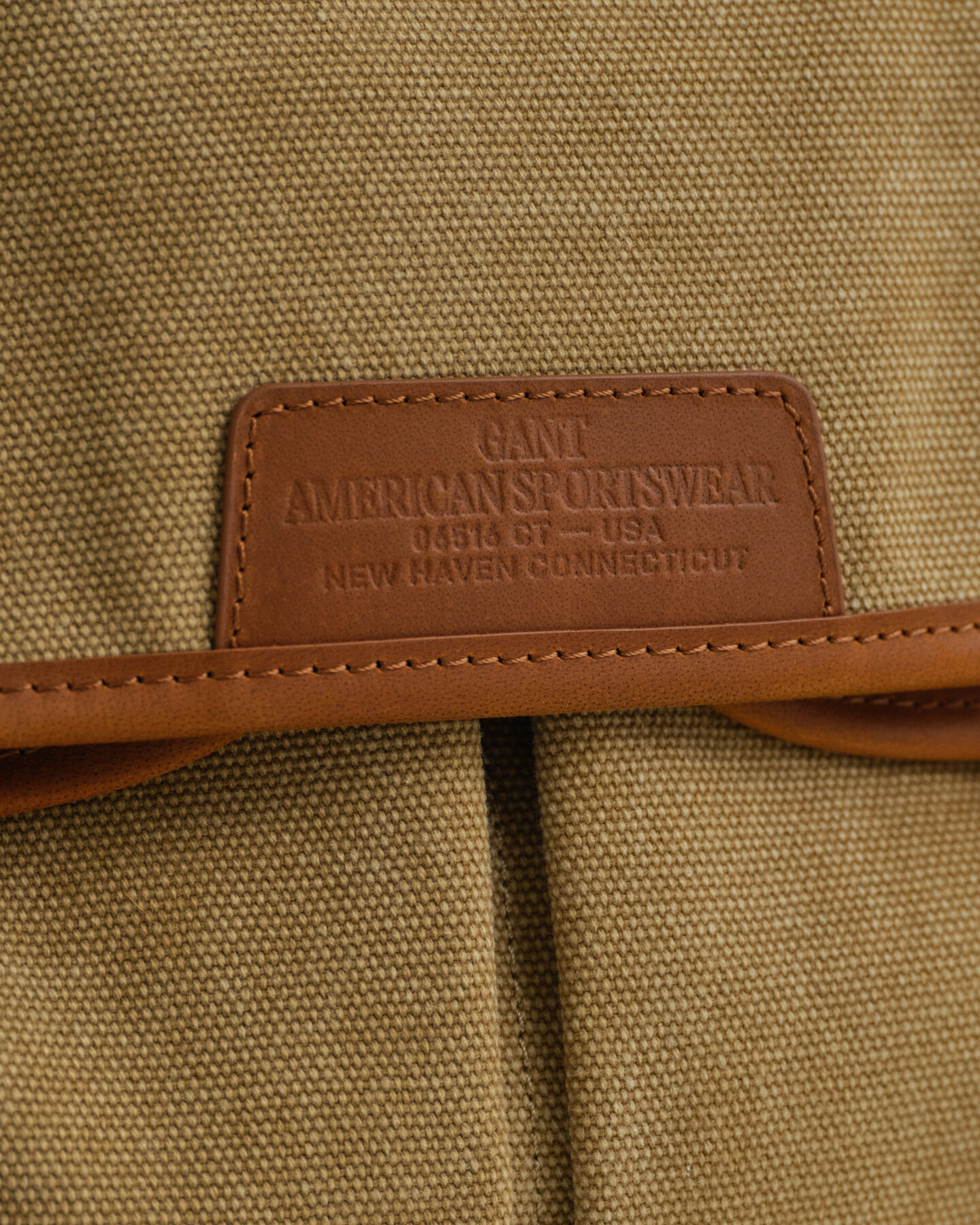 Washed Canvas Fishing Bag