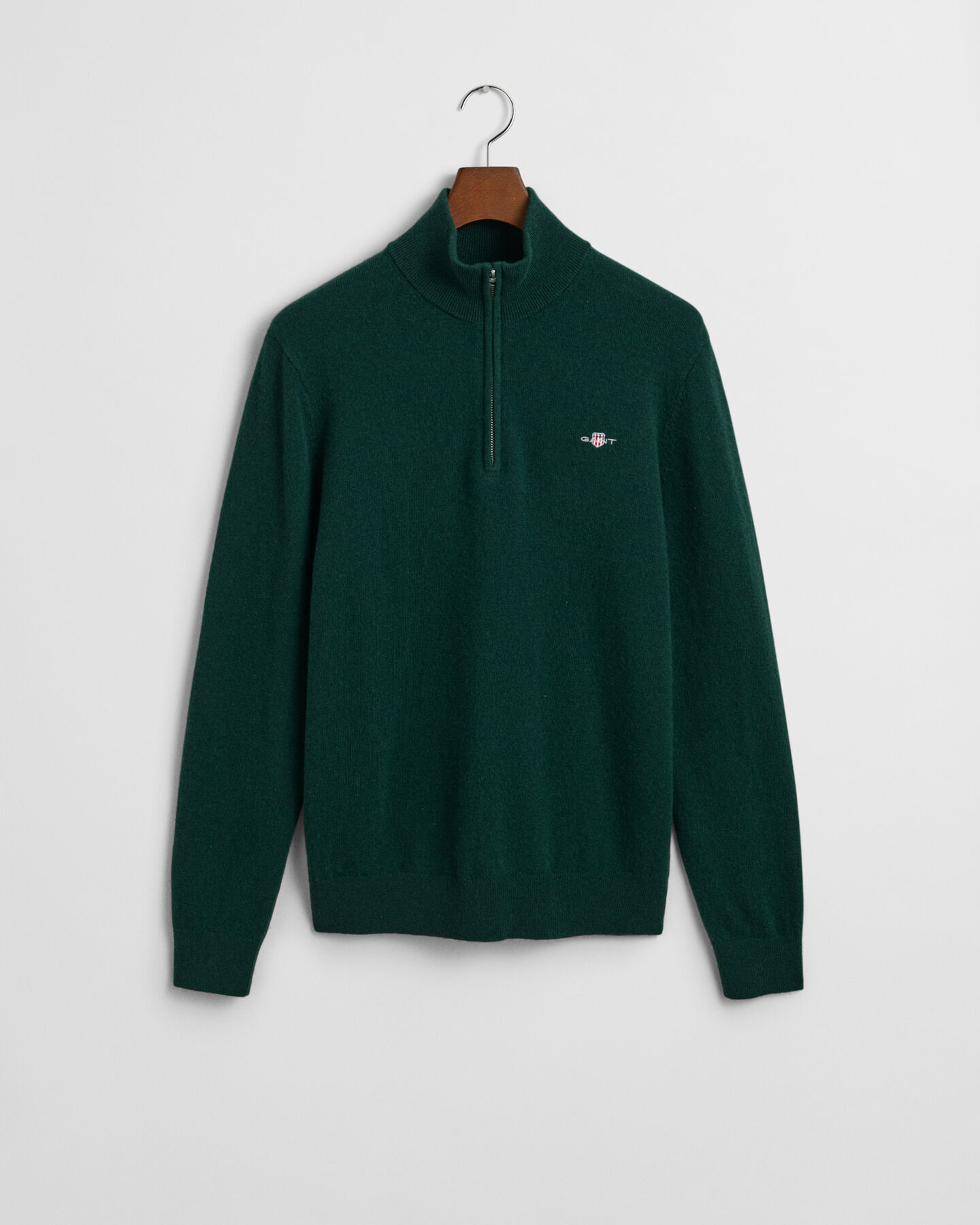 Extra Fine Lambswool Half-Zip Sweater