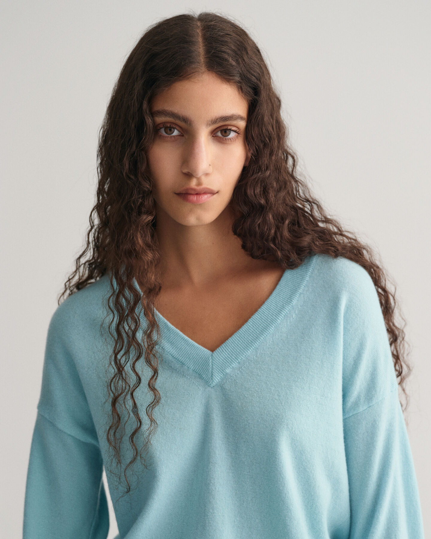 Superfine Lambswool V-Neck Sweater