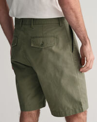 Regular Fit Cotton Linen Shorts
