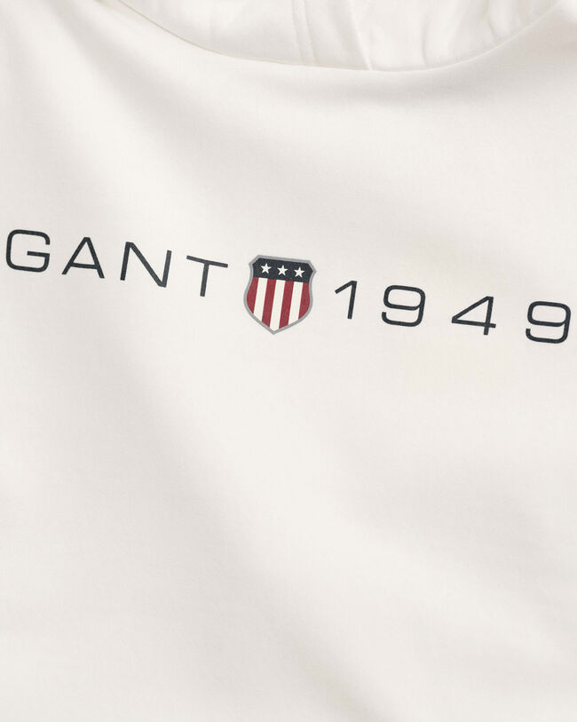 Archive Shield Print Hoodie