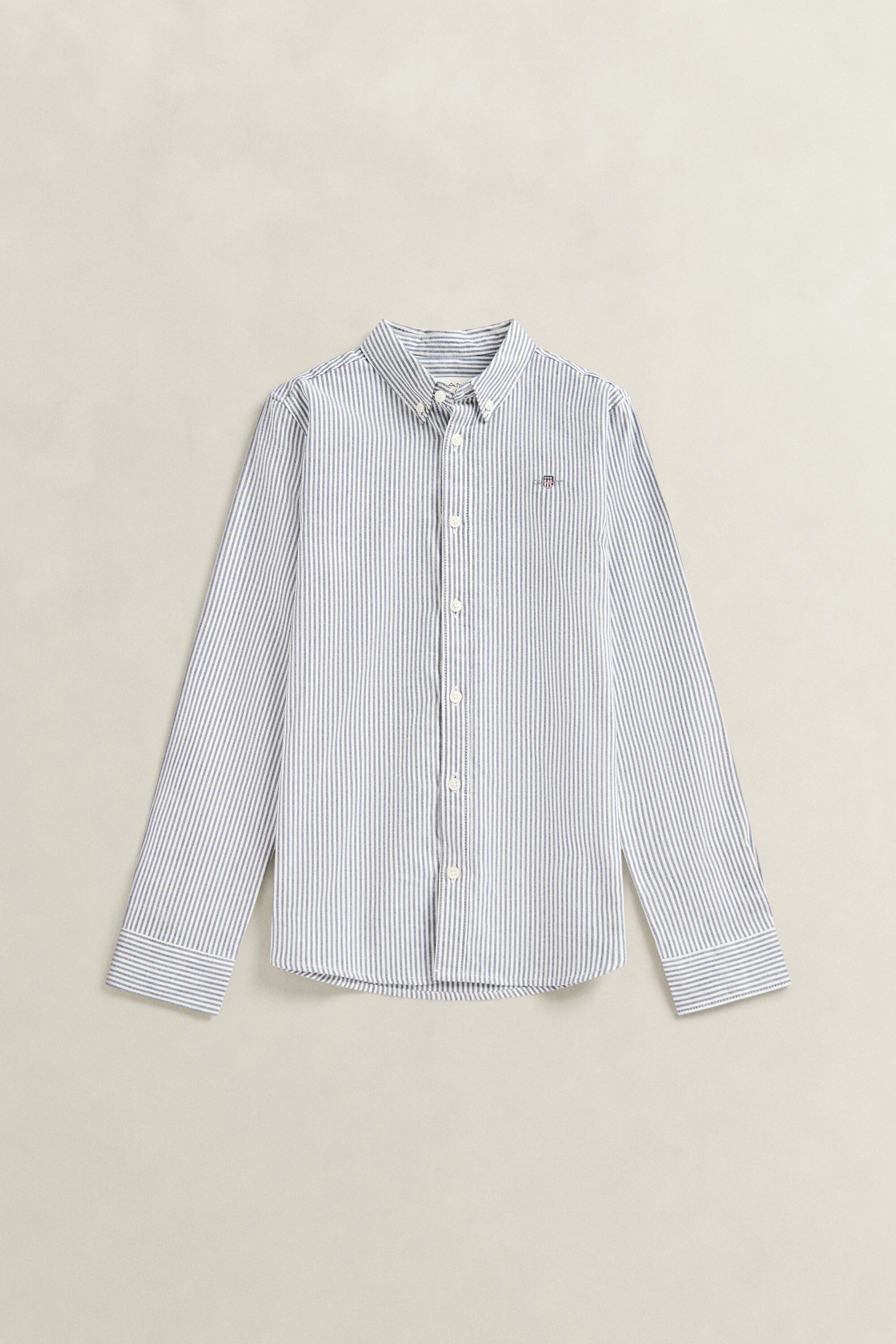 Teen Boys Shield Striped Oxford Shirt