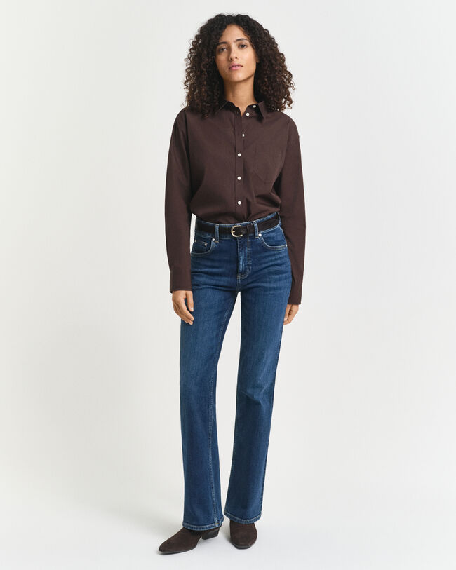 Relaxed Fit Classic Poplin Shirt