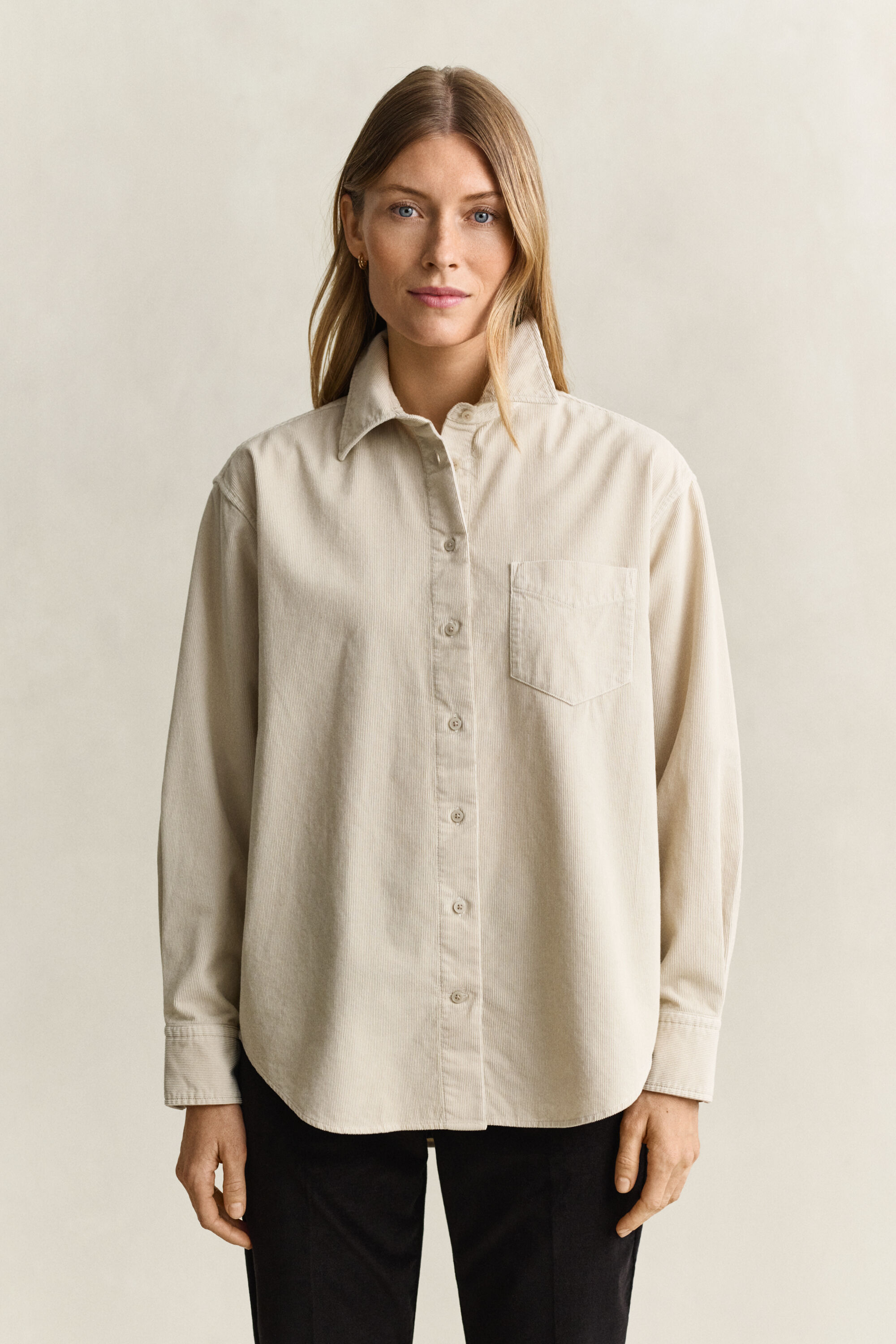 Relaxed Corduroy Shirt