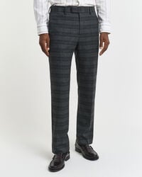 Slim Fit Glen Check Suit Pants