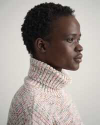 Multicolor Rollneck Sweater