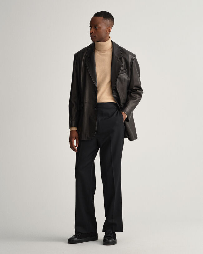 Cotton Cashmere Rollneck Sweater