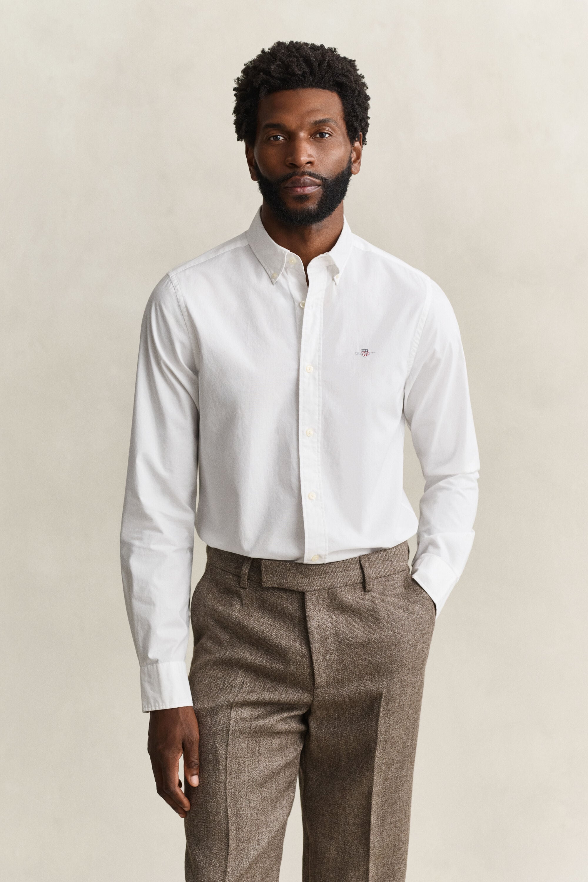 Classic Slim Poplin Shirt