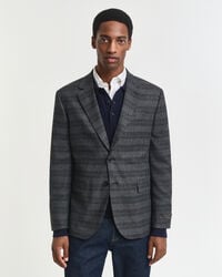 Slim Fit Glen Check Suit Jacket
