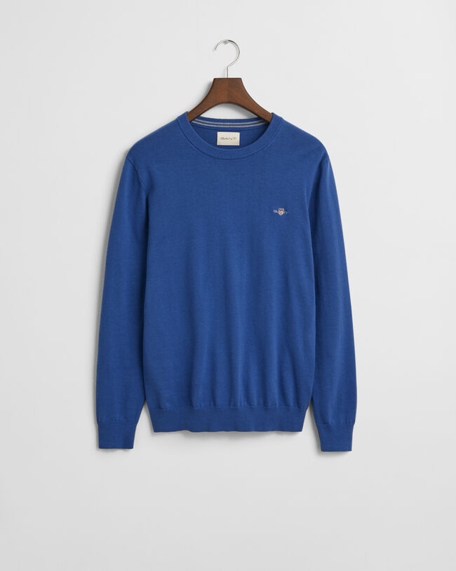 Classic Cotton Crew Neck Sweater