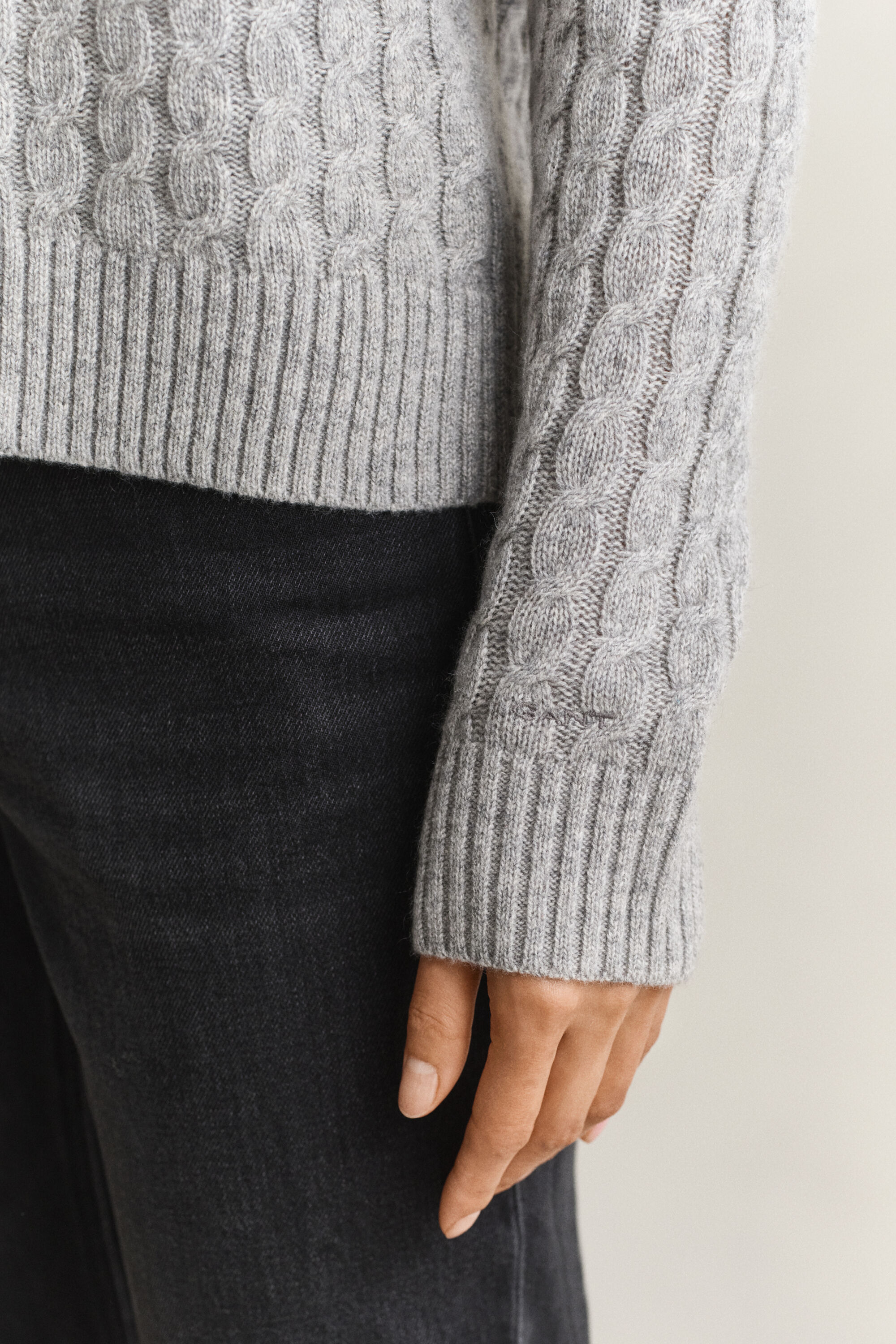 Cashmere Cable Knit Sweater